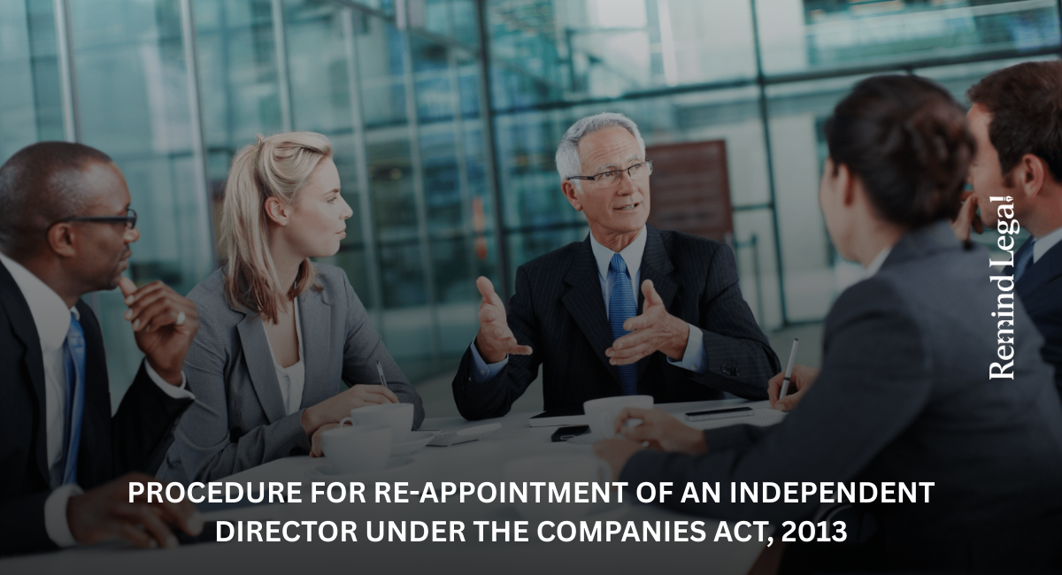 Procedure for Re-appointment of an Independent Director